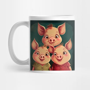 Three Pigs Mug